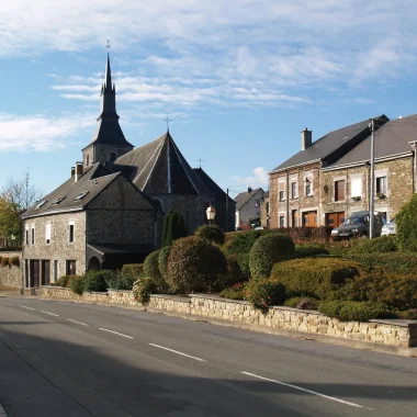Le village d'Hargnies en ardenne