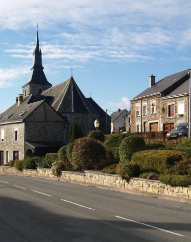 Le village d'Hargnies en ardenne