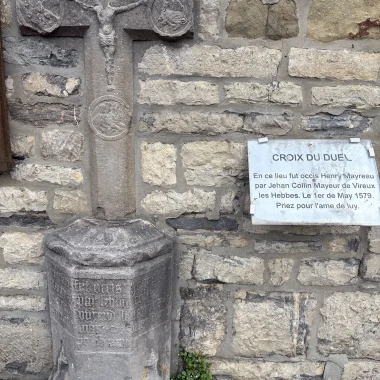 La Croix du Duel à Hierges : l&rsquo;histoire d&rsquo;un homicide devenu monument
