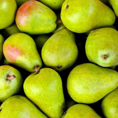 Les aumônières aux poires caramélisées